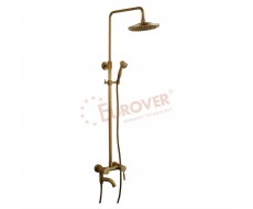 Sen cây tắm đứng đồng thau giả cổ 0263