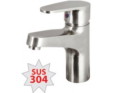 Vòi Lavabo Nóng Lạnh  inox 304 PLE- 4122