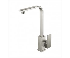 Vòi rửa chén Nóng Lạnh vuông inox 304 PLE- 6053