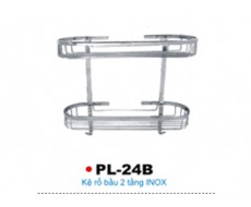 Kệ rổ bầu 2 tầng INOX